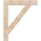 Ekena Millwork Traditional Block Smooth Bracket, Douglas Fir, 5 1/2"W x 40"D x 48"H BKT06X40X48TRA05SDF - alternate 4